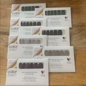 7 pack Color Street Nail Polish Strips Set